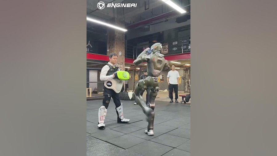 ربات انسان‌نمای چینی مدیرعامل شرکت را با لگد ناک‌اوت کرد