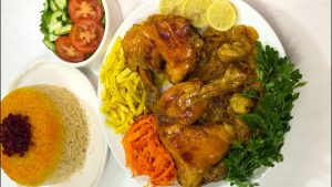 طرزتهیه زرشک پلو با مرغ مشهدی مجلسی خوشمزه/ طرز تهیه مرغ مشهدی /آشپزی