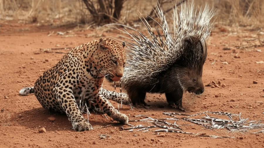 مستند حیوانات - حیات وحش جدید - رازبقا - شکست پلنگ از جوجه تیغی