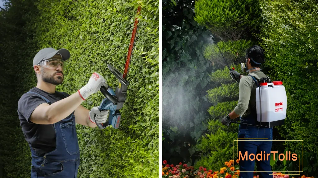 ابزار باغبانی دستی یا شارژی؟ | مقایسه مزایا و زمان تعویض