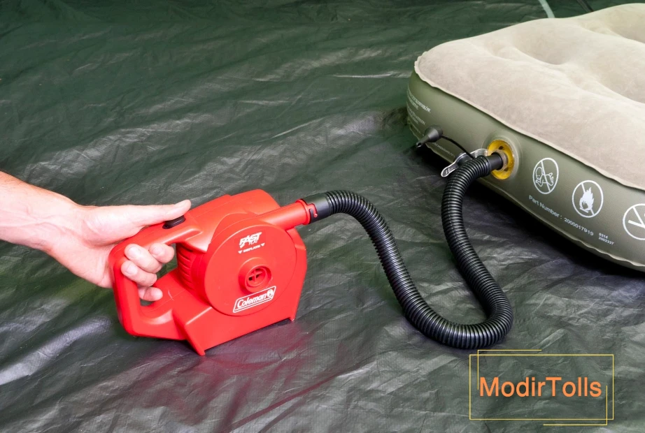 مینی کمپرسور برای بادکردن تشک بادی