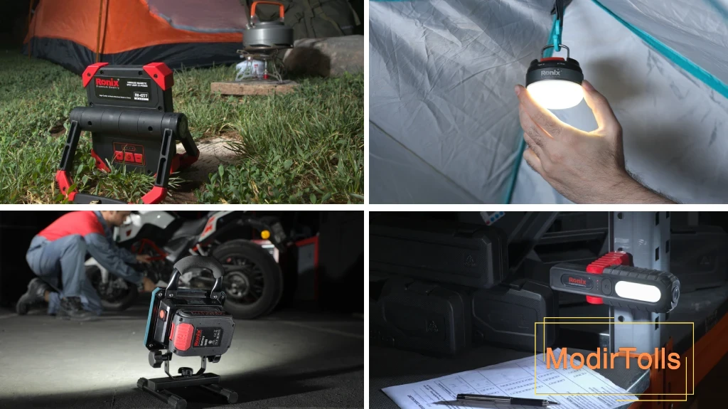 چراغ‌های چندکاره؛ مناسب مطالعه و تعمیرات اضطراری