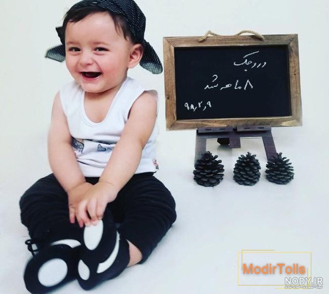 آتلیه ژست عکس کودک پسر