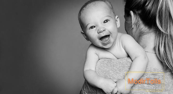 آتلیه کودک ژست عکس پدر و مادر و پسر