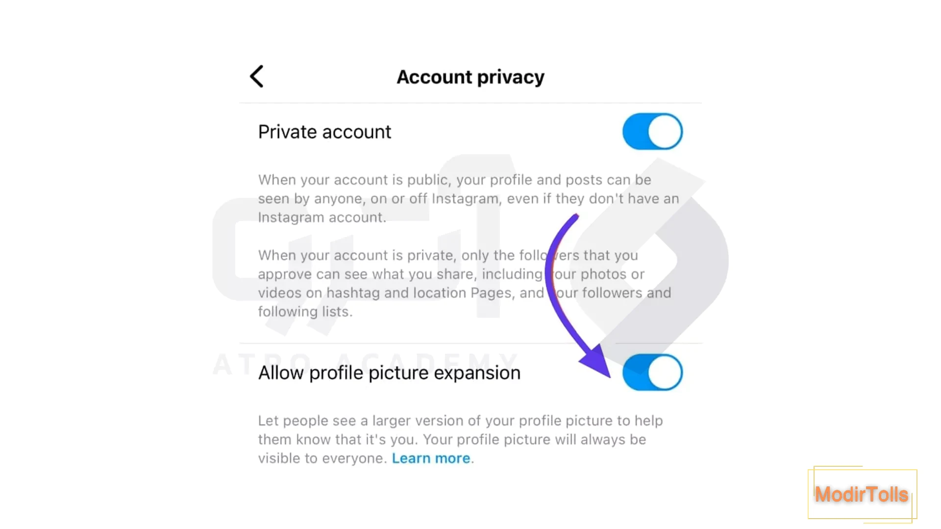 آموزش حل مشکل عوض نشدن پروفایل اینستاگرام - رفع ارور هنگام تغییر پروفایل  Instagram