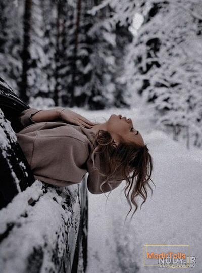 ایده عکاسی تو برف 2024؛ پارت جدید از شدت قشنگی عکسا چیزی ندارم بگم -  گـُـ✿ـلـی مُــــב