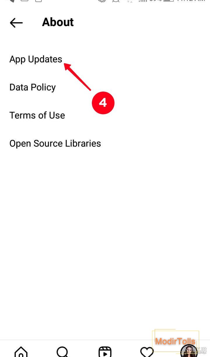 بزرگ نشدن عکس پروفایل اینستاگرام اندروید