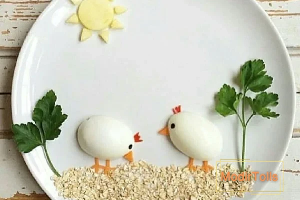 تزیین تخم مرغ آب پز با بیش از 90 ایده فوق العاده - کتاب کاله