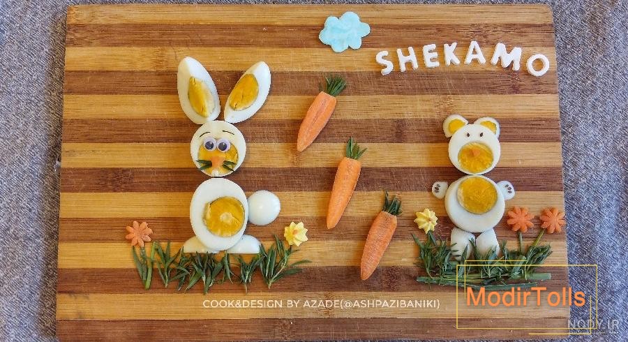 تزیین تخمه مرغ آب پز ساده برای مدرسه 2024؛چندین پیشنهاد خوب براتون دارم! -  گلی خانوم