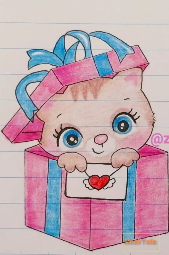 تزیین دفتر مشق با عکس دختر تزیین دفتر مشق با عکس دختر