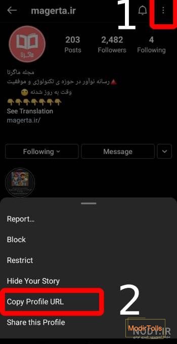 1+1 روش برای بزرگ نشدن عکس پروفایل اینستاگرام 1+1 روش برای بزرگ نشدن عکس پروفایل اینستاگرام