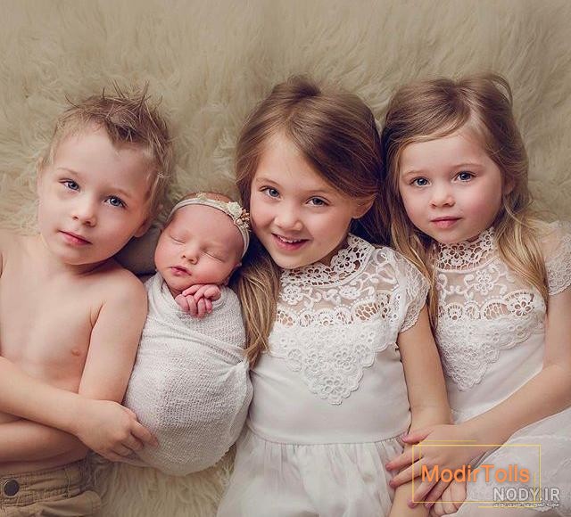 ژست و فیگور آتلیه ای کودکان