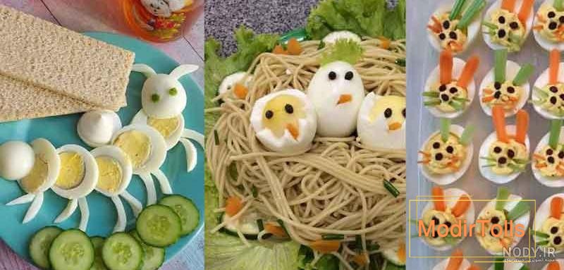 ۱۲ ایده فوق العاده برای تزیین تخم مرغ آب پز - ستاره
