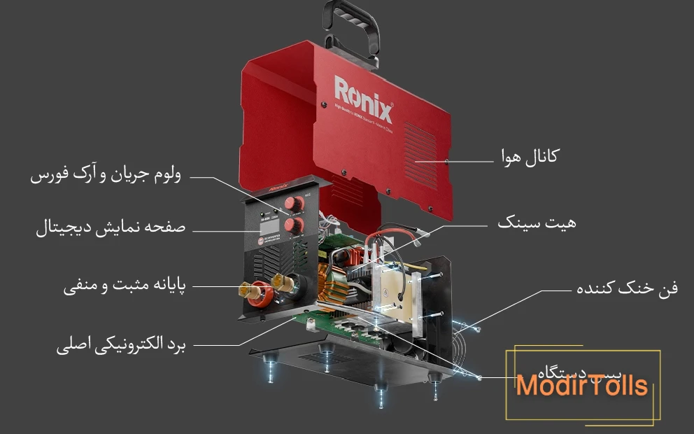 بررسی اجزای تشکیل دهنده اینورتر جوشکاری