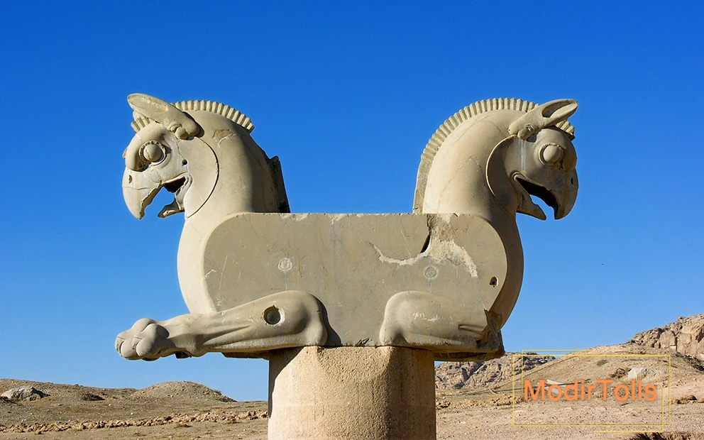 عکس نقش شیر دال در تخت جمشید