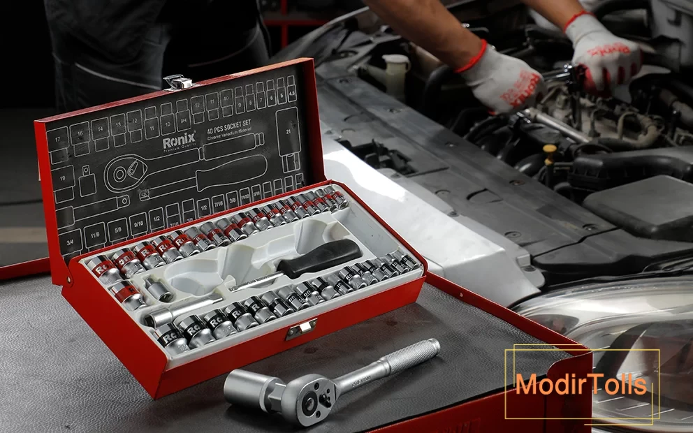 مجموعه بکس 40 عددی 8/3 اینچ دسته TPRرونیکس