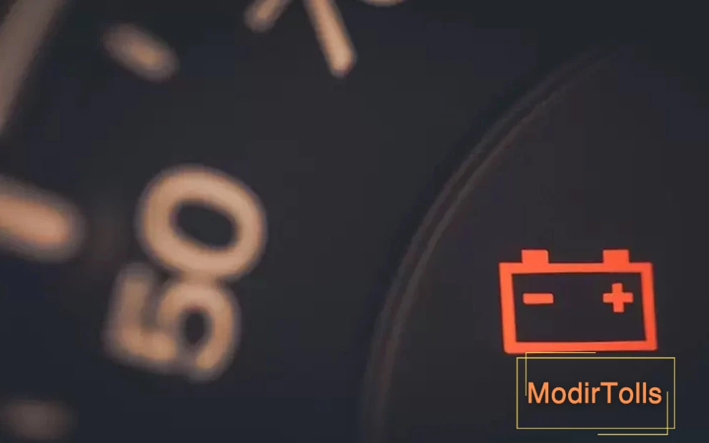 چراغ هشدار باتری خودرو