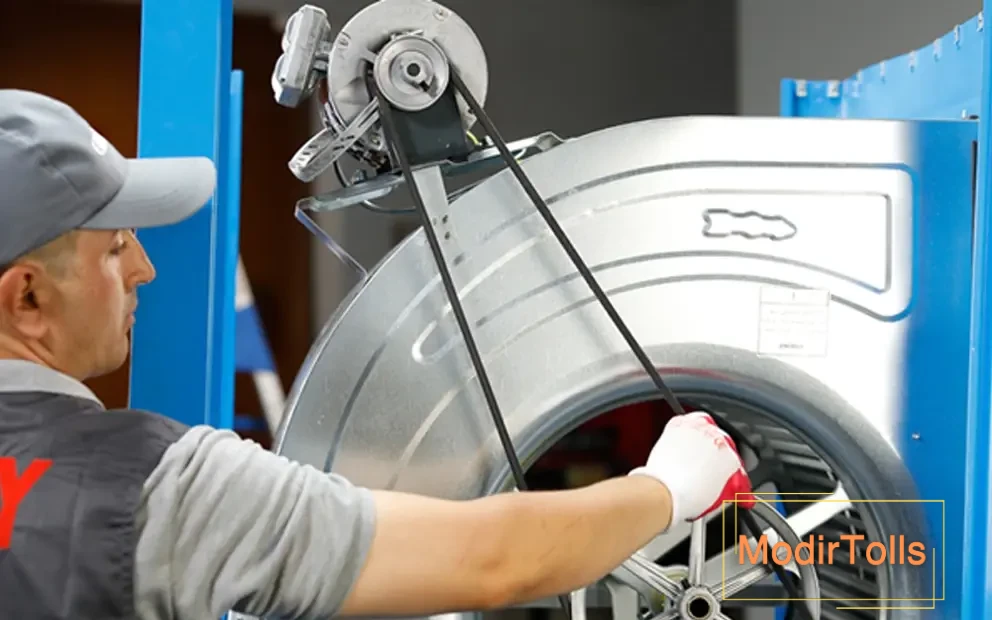 جدا کردن تسمه از فولی کولر