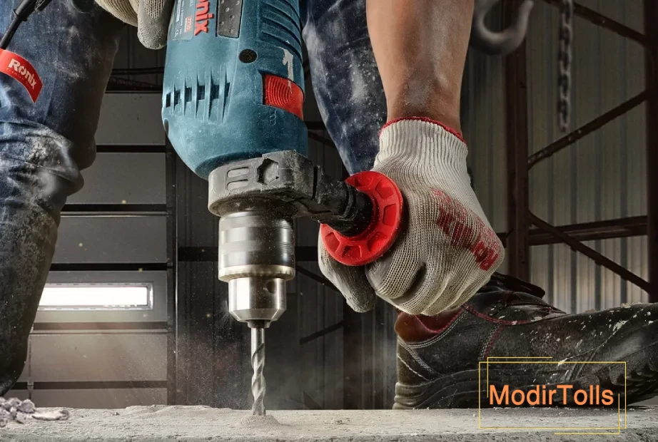 دریل برقی رونیکس با دستۀ گردان 360 درجه