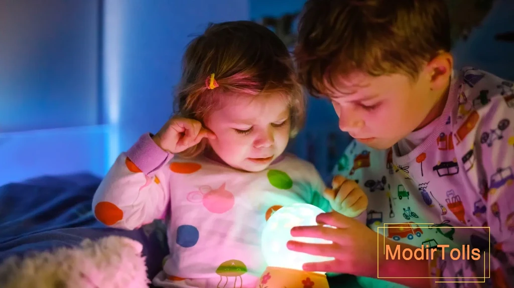 آموزش استفاده از چراغ روشنایی به کودک برای لحظات بی‌برق