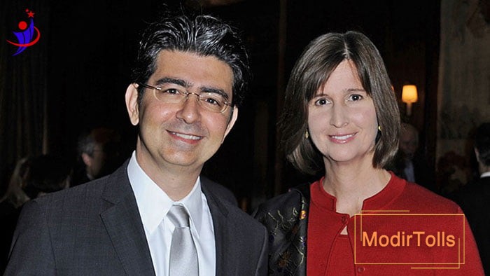 پییر امیدیار و پاملا همسرش